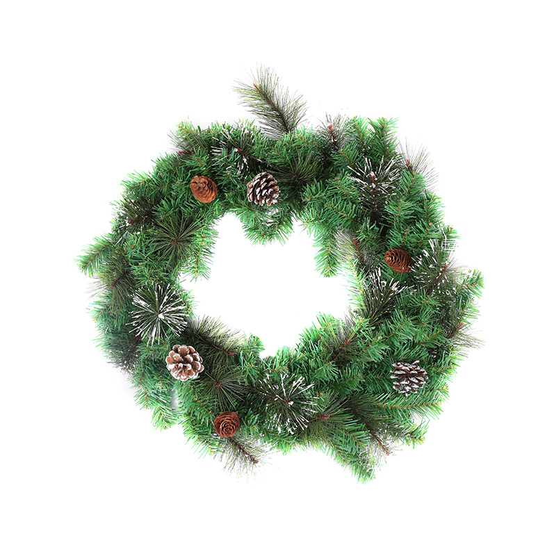 Green Love Christmas Wreath