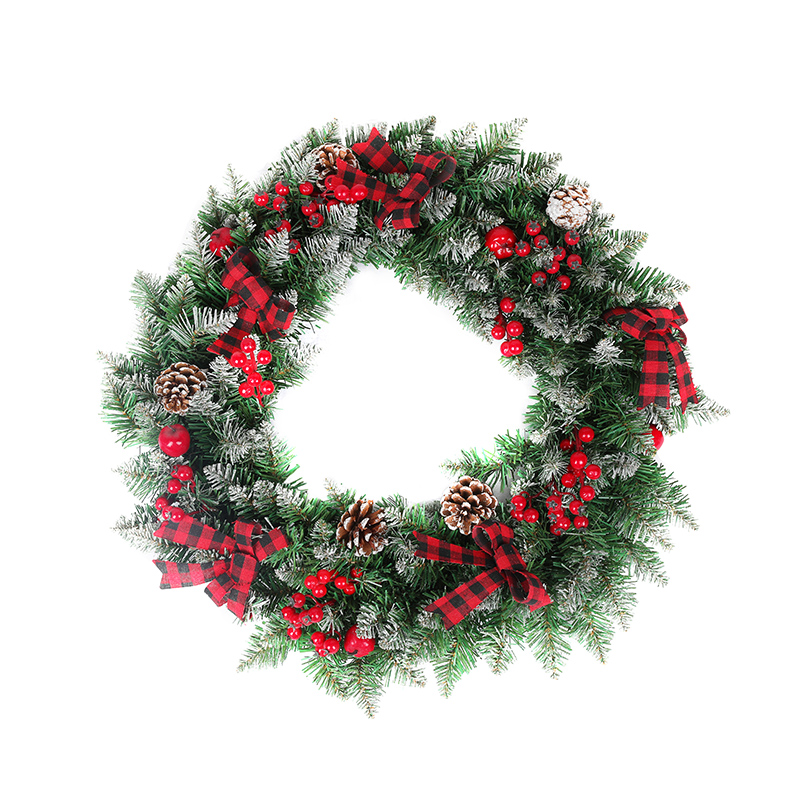 Frosted Berry Wreath