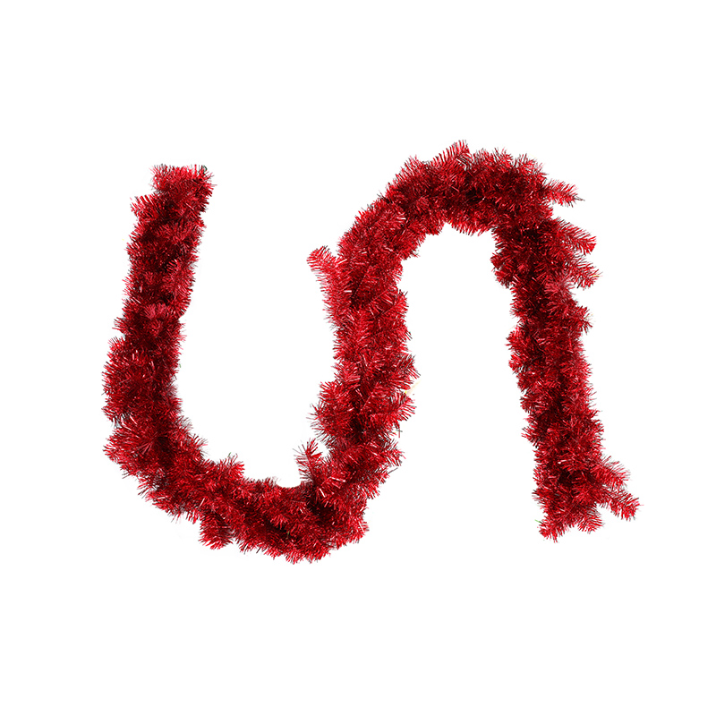 Dark Red Christmas Garland