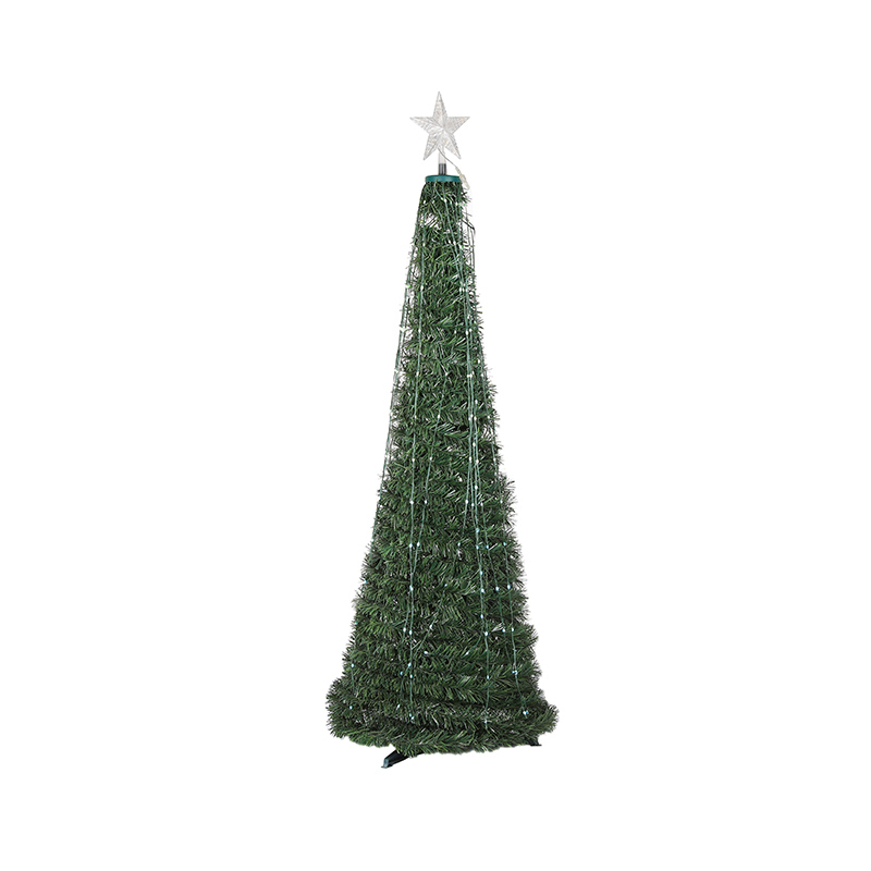 Pop Up Green Christmas Tree