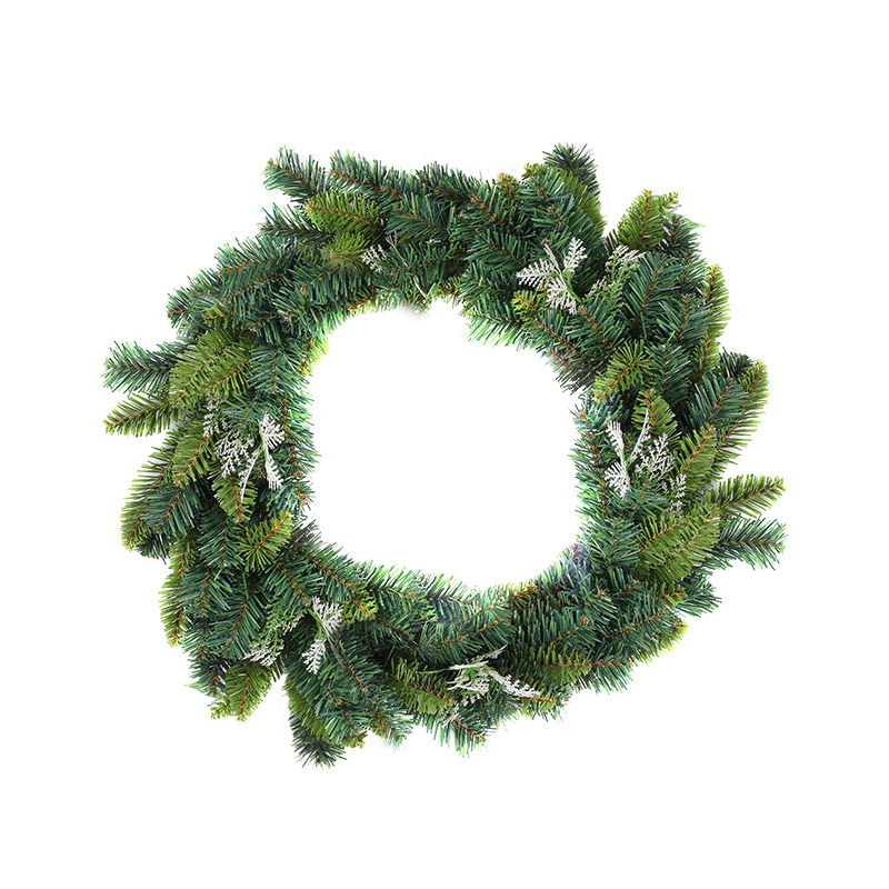 Dotted White Wreath