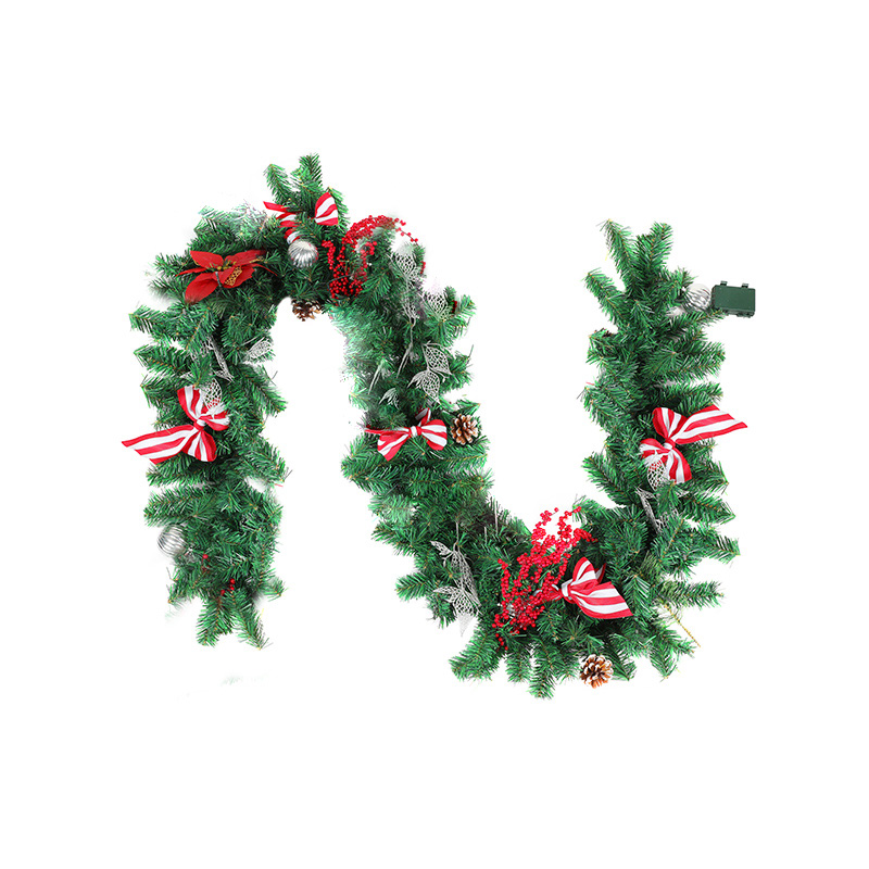 Cut Bow Christmas Garland